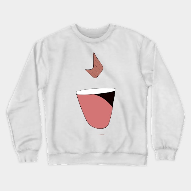 I'm happy Crewneck Sweatshirt by EagleFlyFree